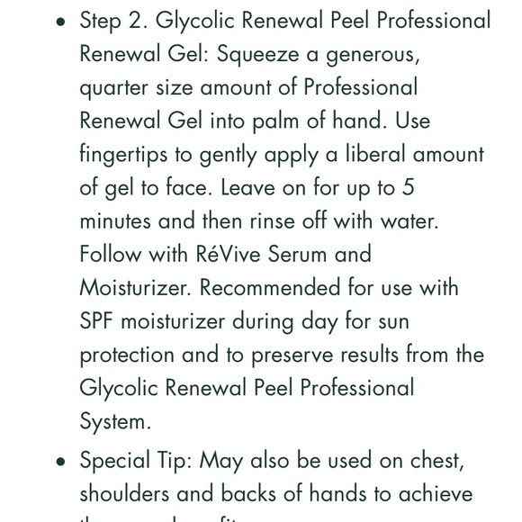 ReVive Glycolic Renewal Peel step 2 Gel - Picture 6 of 6